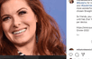 A screenshot of Debra Messing's Instagram post encouraging her followers to vote for her in the 2020 Queerties awards.